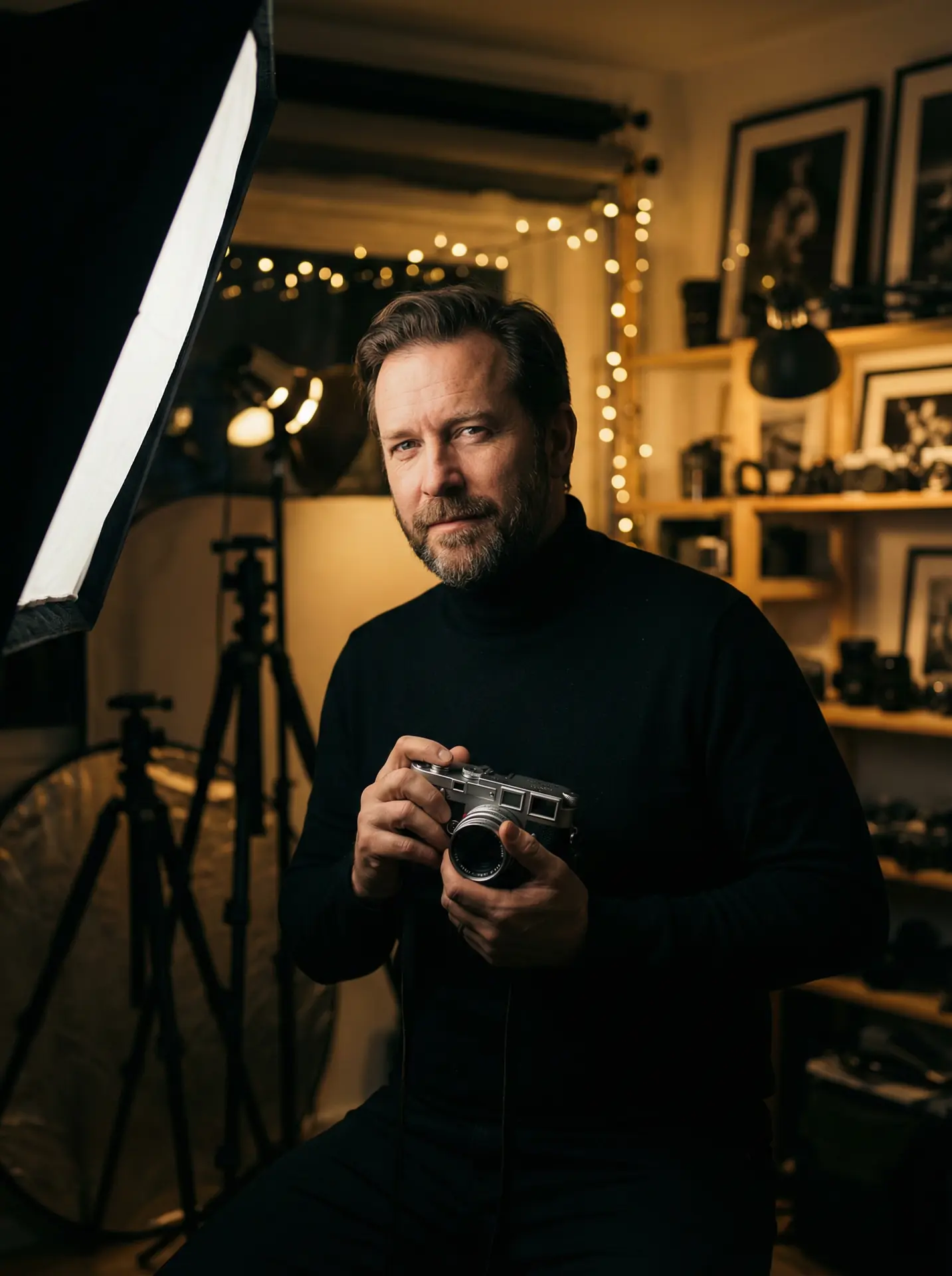 黄色软件大全下载18 封面人物 - 摄影师陈墨在工作室中的肖像