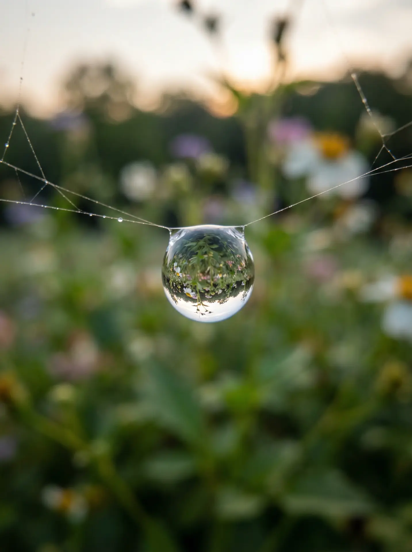 黄色软件大全下载18 精选 - 蛛网露珠微距摄影